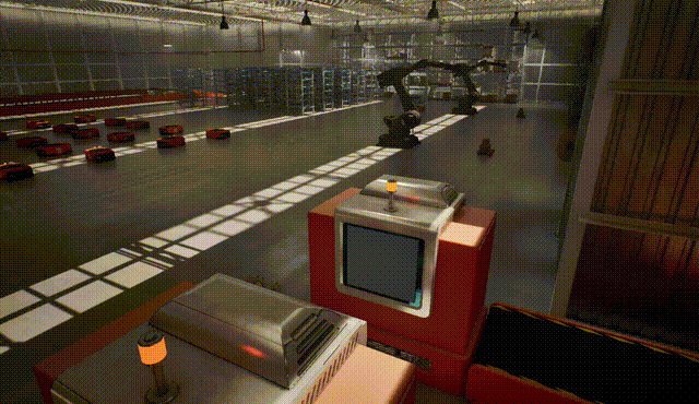 Conveyor dropoff
